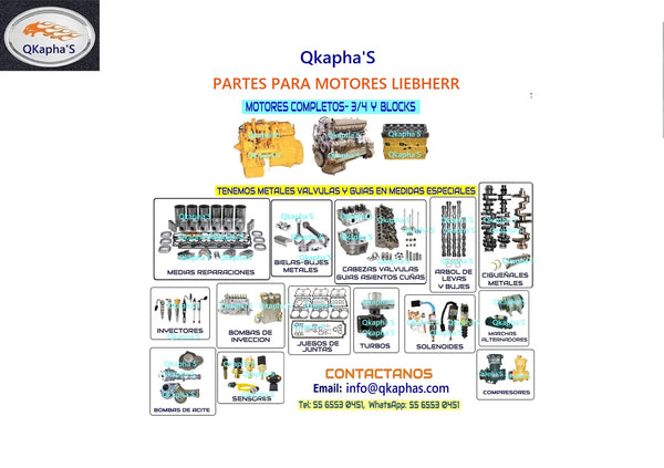 LIEBHERR PARTES PARA MOTORES Y MAQUINARIA
